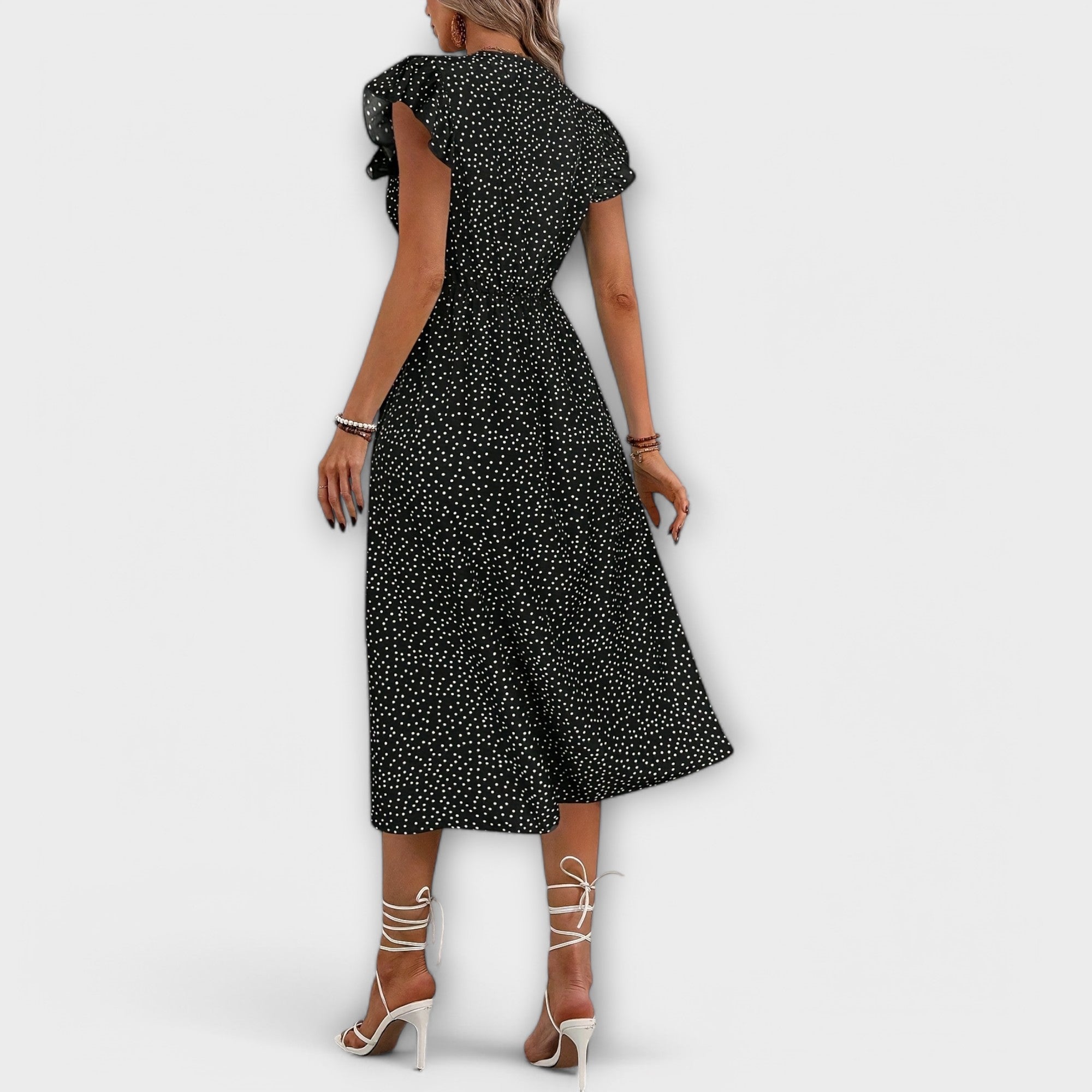 Vestido Midi Sophia de lunares