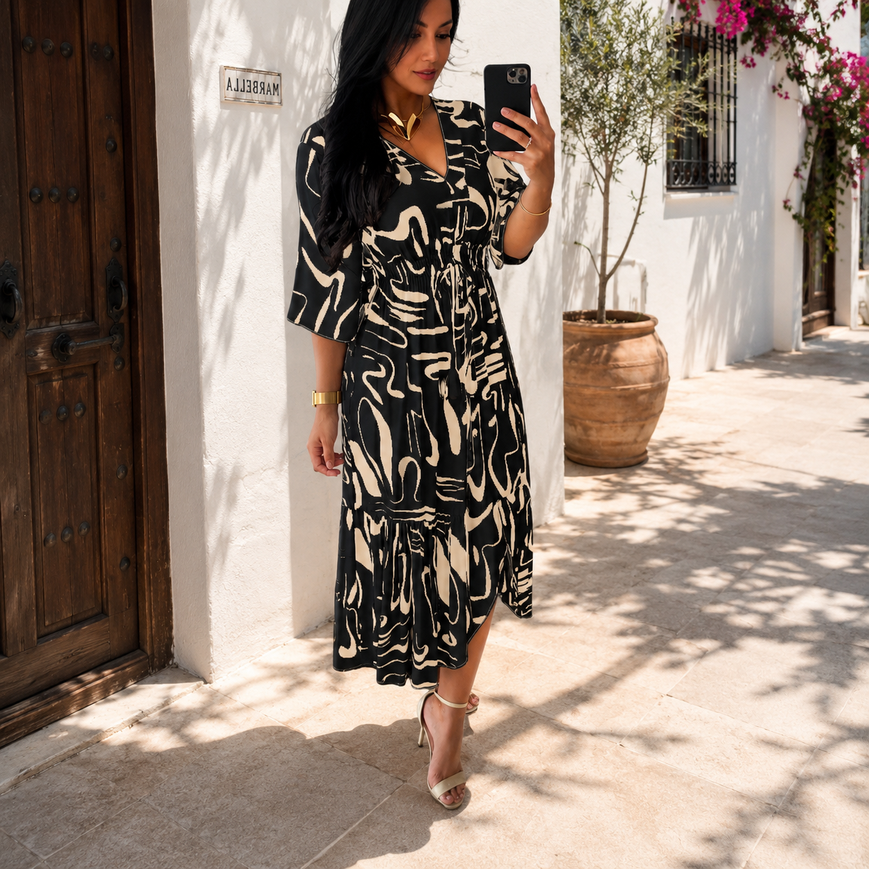 Lucía™ | Vestido Estampado
